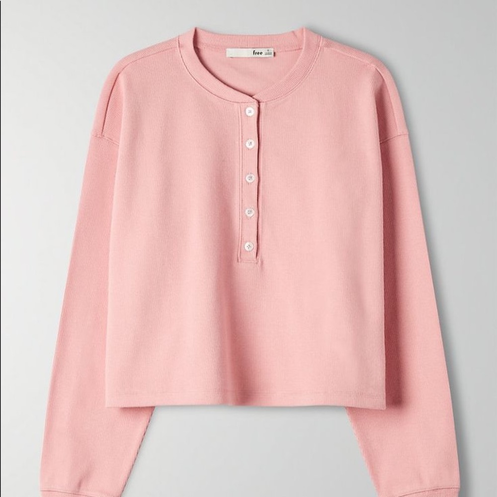 Wilfred Free Mavis T-Shirt Long sleeves in Pink